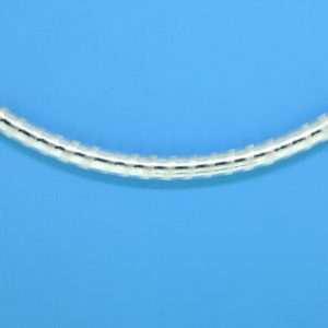 1427 - 5x64mm Sterling Silver Curved Tube 1427 - 5x64mm Sterling Silver Curved Tube