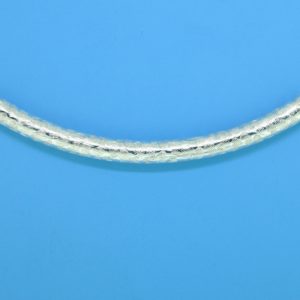 1431 - 5x64mm Sterling Silver Curved Tube 1431 - 5x64mm Sterling Silver Curved Tube