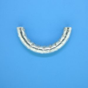 1440 - 5x30mm Sterling Silver Curved Tube 1440 - 5x30mm Sterling Silver Curved Tube