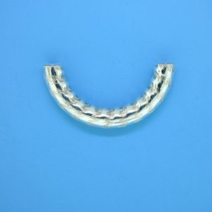 1447 - 5x30mm Sterling Silver Curved Tube 1447 - 5x30mm Sterling Silver Curved Tube