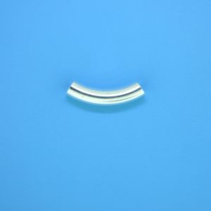 1452 - 17mm Sterling Silver Curved Tube 1452 - 17mm Sterling Silver Curved Tube