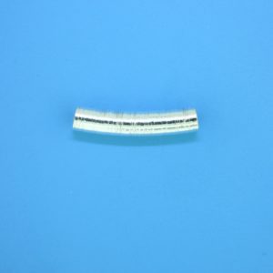 1469 - 23mm Sterling Silver Curved Tube 1469 - 23mm Sterling Silver Curved Tube