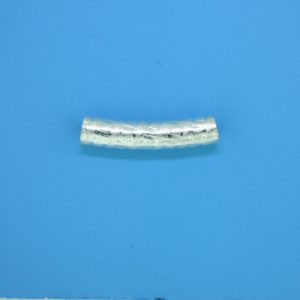 1471 - 23mm Sterling Silver Curved Tube 1471 - 23mm Sterling Silver Curved Tube