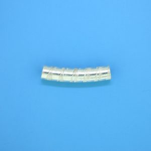 1476 - 23mm Sterling Silver Curved Tube 1476 - 23mm Sterling Silver Curved Tube