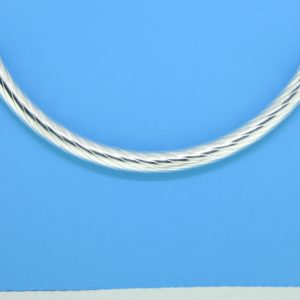 1493 - 72x5mm Sterling Silver Curved Tube 1493 - 72x5mm Sterling Silver Curved Tube
