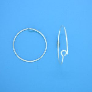 1499 - 19mm (22-G) Sterling Silver Hoop