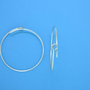 1500 - 26mm (22-G) Sterling Silver Hoop