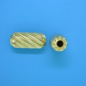 819 - 8x18mm Gold Filled Fancy Bead 819 - 8x18mm Gold Filled Fancy Bead