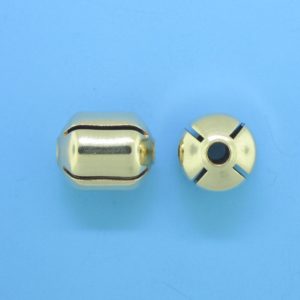 1054 - 10x11mm Gold Filled Fancy Bead