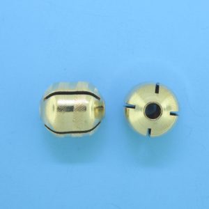 1057 - 10x11mm Gold Filled Fancy Bead