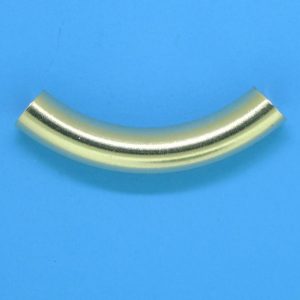 919 - 16mm Gold Filled Curved Tube 919 - 16mm Gold Filled Curved Tube