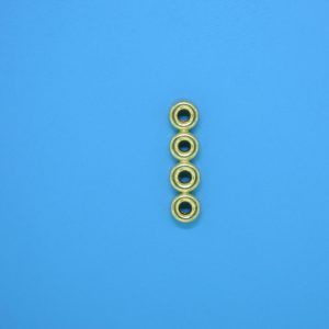 727 - 4mm/4 hole Gold Filled Spacer Bead 727 - 4mm/4 hole Gold Filled Spacer Bead