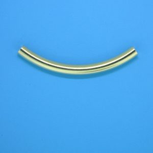 933 - 3x35mm 14K Gold Filled Curved Tube 933 - 3x35mm 14K Gold Filled Curved Tube