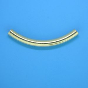 850 - 4x35mm Gold Filled Curved Tube 850 - 4x35mm Gold Filled Curved Tube