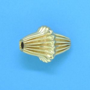 298 - 10x14mm Gold Filled Fancy Bead 298 - 10x14mm Gold Filled Fancy Bead