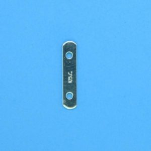1375 - 7mm/2h Sterling Silver Spacer Bar 1375 - 7mm/2h Sterling Silver Spacer Bar