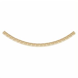 1851 - 14/20 Gold Filled1.5x30mm Gold Filled Curved Tube 1851 - 14/20 Gold Filled1.5x30mm Gold Filled Curved Tube