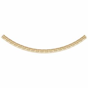 1852 - 1.5x35mm Gold Filled Curved Tube 1852 - 1.5x35mm Gold Filled Curved Tube