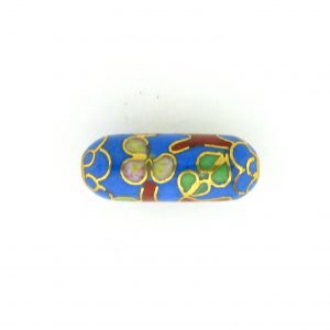 7715C - 15x6mm Tube Cloisonne Bead - Light Blue 7715C - 15x6mm Tube Cloisonne Bead - Light Blue