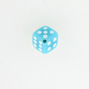 9012 - 5x5mm Small Dice Bead - Turquoise 9012 - 5x5mm Small Dice Bead - Turquoise