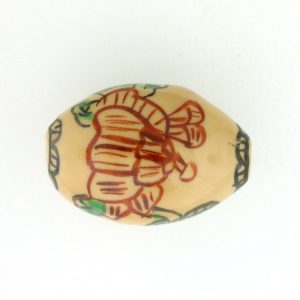 9009P - 20x30mm Oval Porcelain Bead 9009P - 20x30mm Oval Porcelain Bead