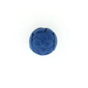 9060 - 12mm Round Cinnabar Bead - Blue 9060 - 12mm Round Cinnabar Bead - Blue