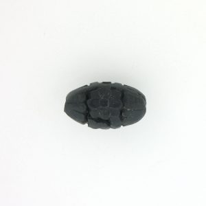 9066 - 9x15mm Oval Cinnabar Bead - Black 9066 - 9x15mm Oval Cinnabar Bead - Black