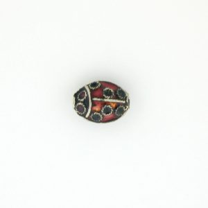 9071 - 7x10mm Lady Bug Shape Cloisonne Bead 9071 - 7x10mm Lady Bug Shape Cloisonne Bead