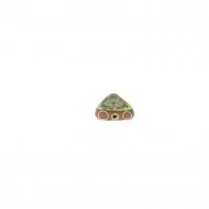 9085C - 4x11mm Fancy Cloisonne Bead - Red 9085C - 4x11mm Fancy Cloisonne Bead - Red
