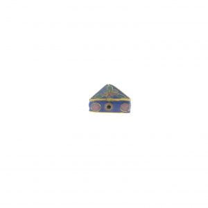 9085C - 4x11mm Fancy Cloisonne Bead - Blue 9085C - 4x11mm Fancy Cloisonne Bead - Blue