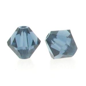 5301/5328 - 4mm Swarovski Bicone Bead - Montana 5301/5328 - 4mm Swarovski Bicone Bead - Montana