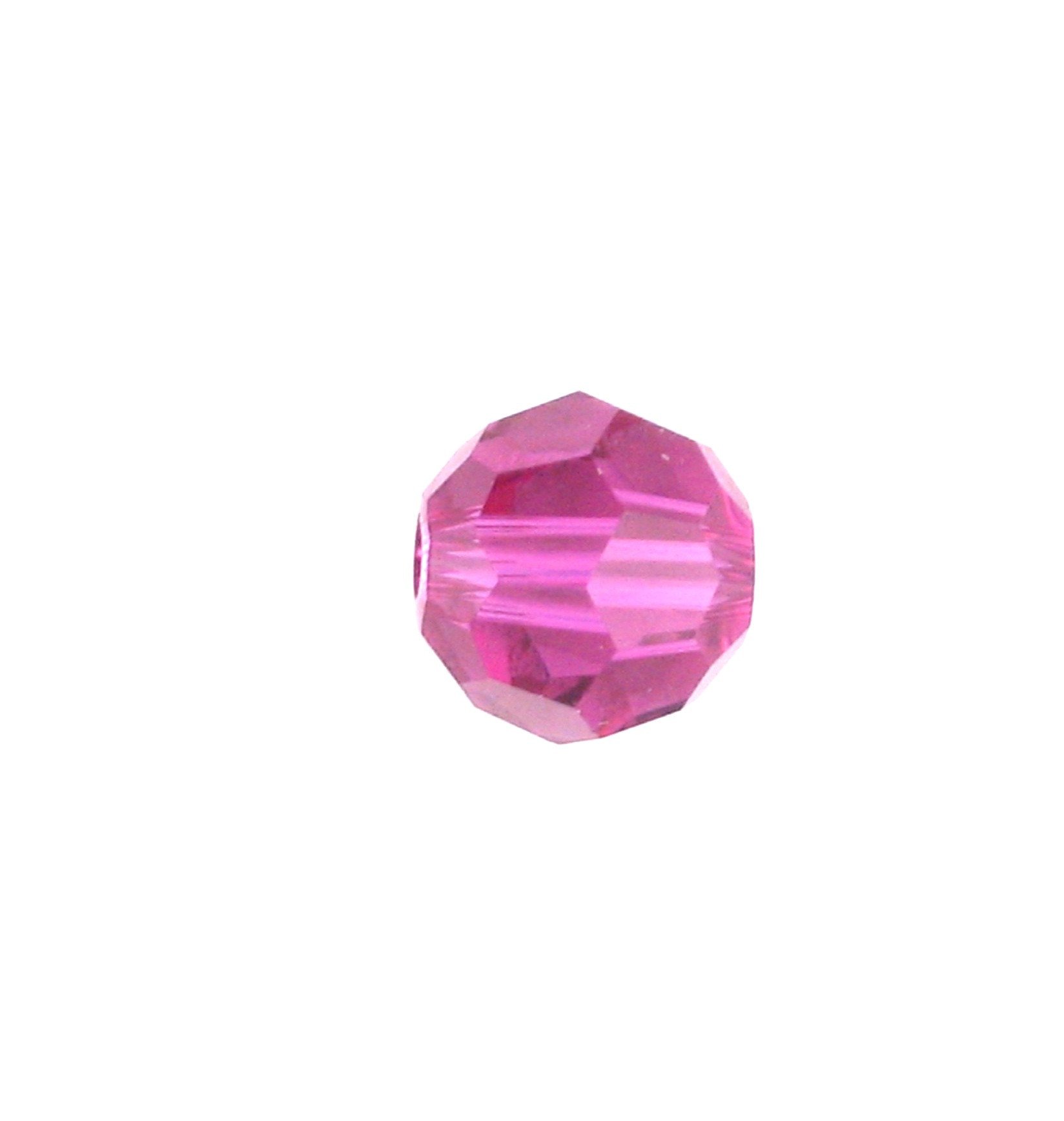 5000 - 7mm Swarovski Round Crystal Bead - Fuchsia 5000 - 7mm Swarovski Round Crystal Bead - Fuchsia