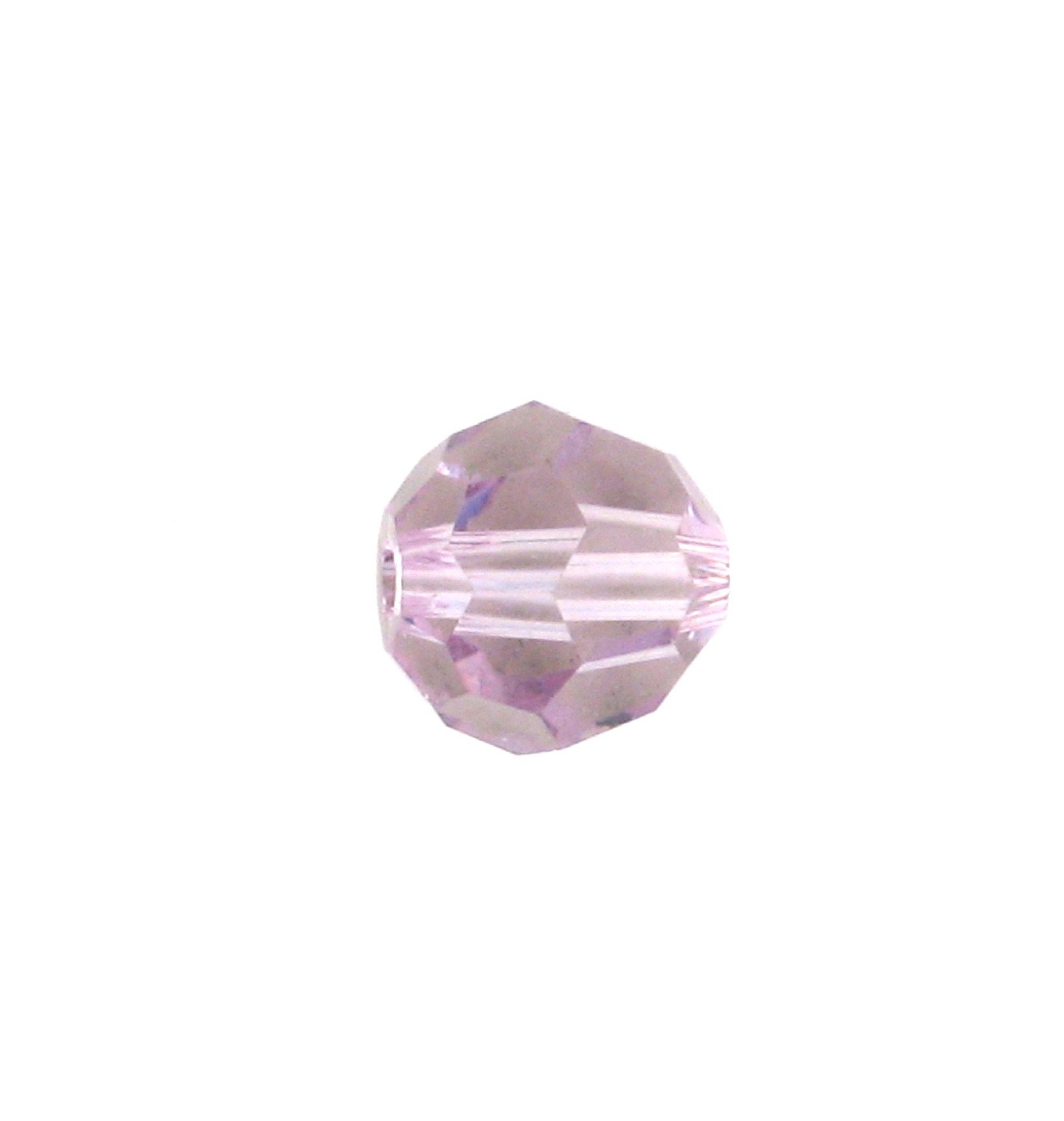 5000 - 7mm Swarovski Round Crystal Bead - Light Amethyst 5000 - 7mm Swarovski Round Crystal Bead - Light Amethyst