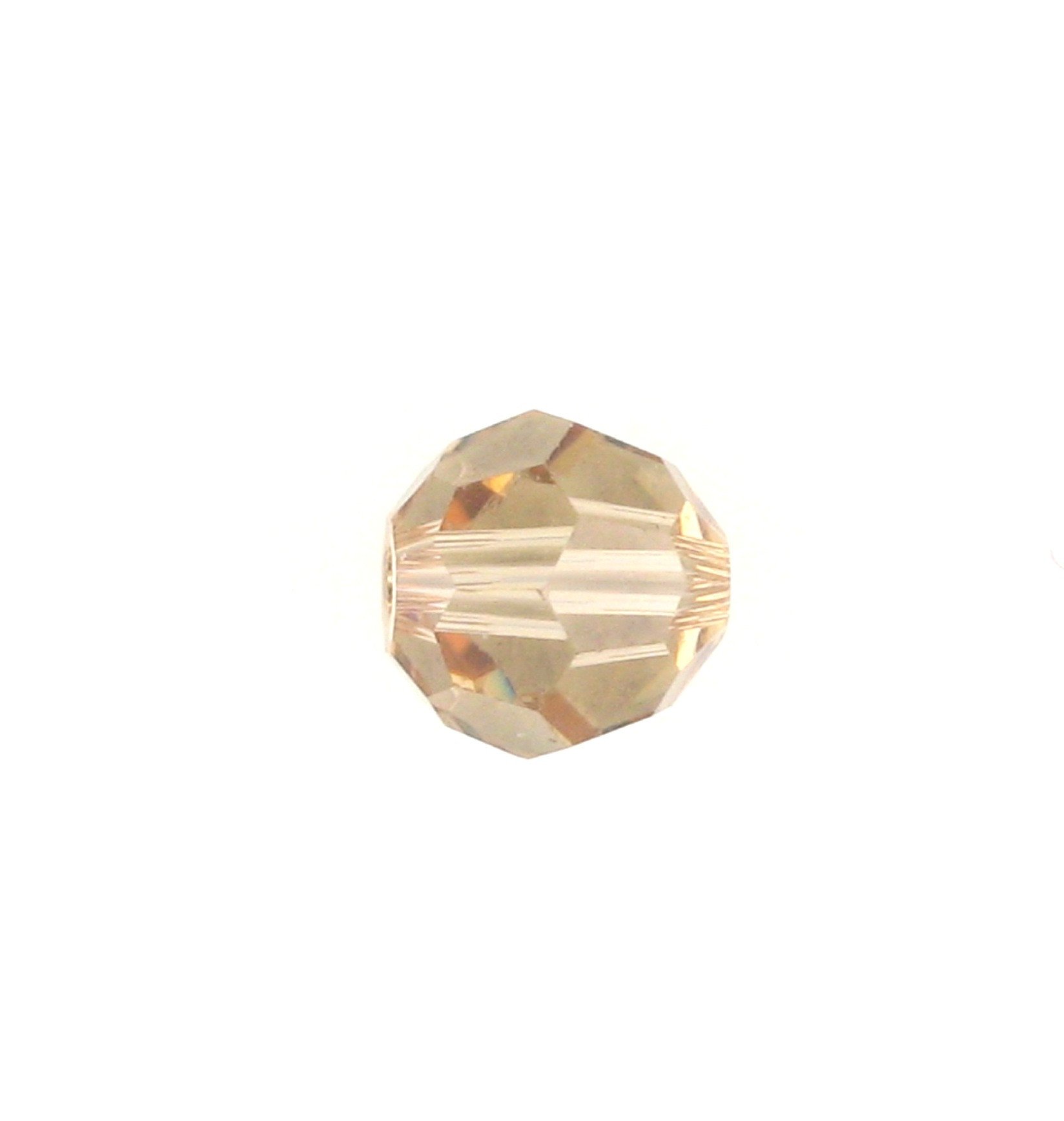 5000 - 7mm Swarovski Round Crystal Bead - Light Colorado Topaz 5000 - 7mm Swarovski Round Crystal Bead - Light Colorado Topaz