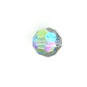 5000 - 7mm Swarovski Round Crystal Bead - Black Diamond AB 5000 - 7mm Swarovski Round Crystal Bead - Black Diamond AB