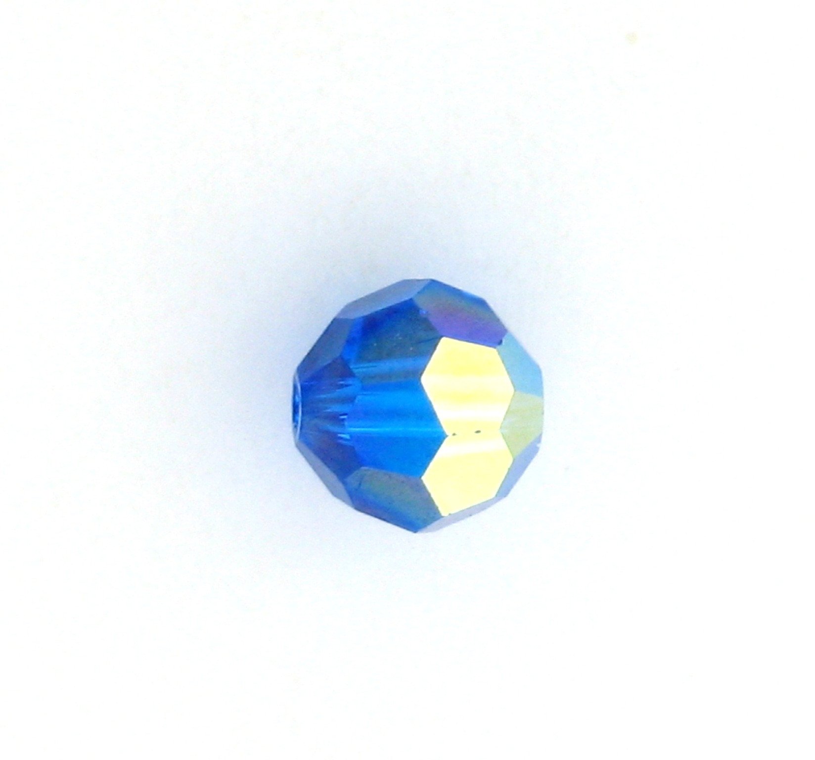 5000 - 7mm Swarovski Round Crystal Bead - Capri Blue AB 5000 - 7mm Swarovski Round Crystal Bead - Capri Blue AB