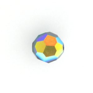 5000 - 7mm Swarovski Round Crystal Bead - Jet AB 5000 - 7mm Swarovski Round Crystal Bead - Jet AB