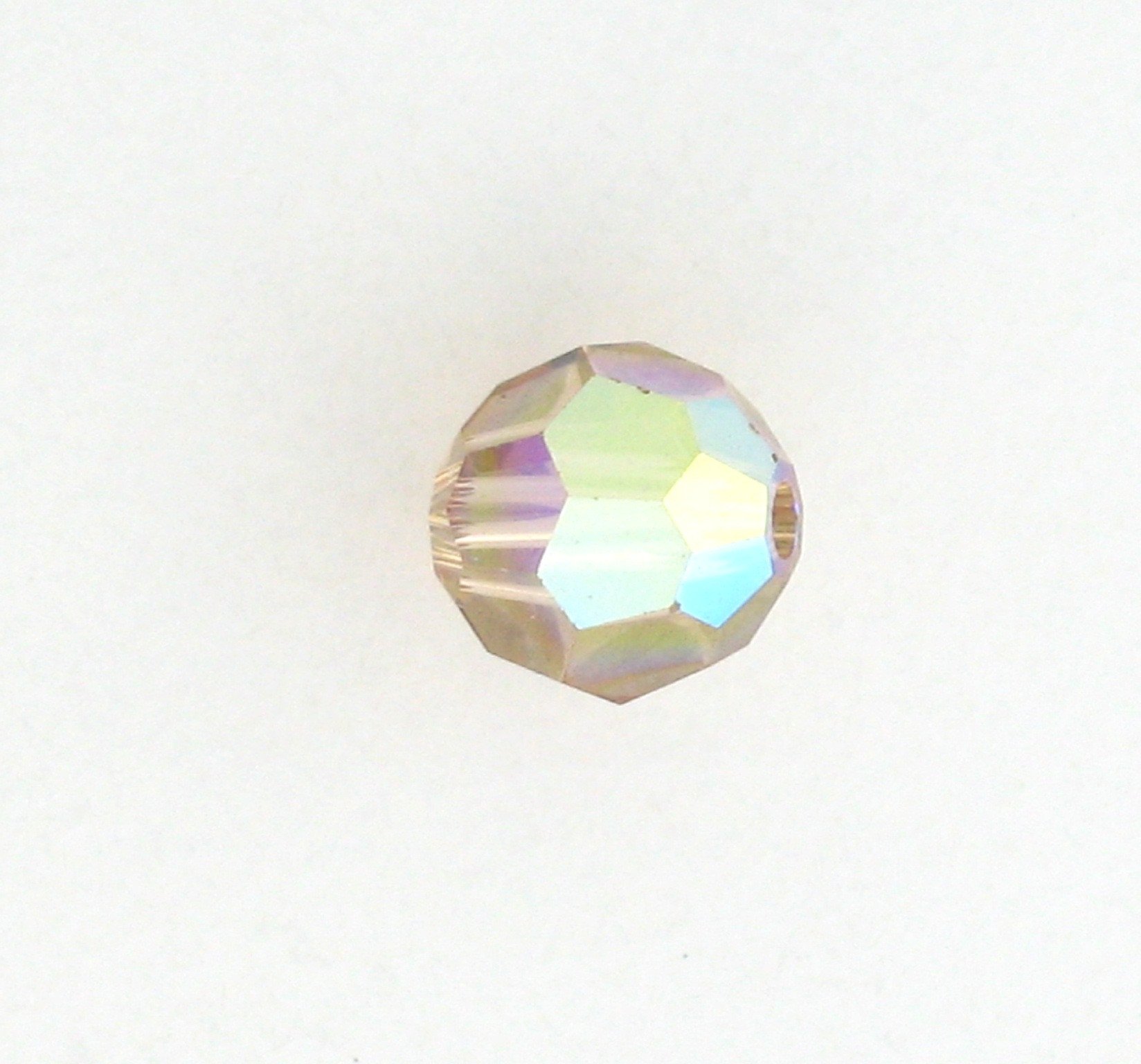 5000 - 7mm Swarovski Round Crystal Bead - Light Colorado Topaz AB 5000 - 7mm Swarovski Round Crystal Bead - Light Colorado Topaz AB