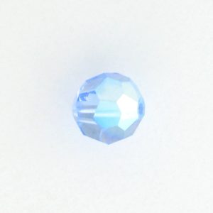 5000 - 7mm Swarovski Round Crystal Bead - Light Sapphire AB 5000 - 7mm Swarovski Round Crystal Bead - Light Sapphire AB