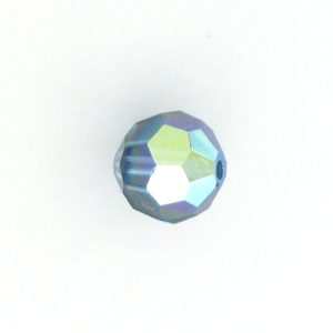 5000 - 7mm Swarovski Round Crystal Bead - Montana AB 5000 - 7mm Swarovski Round Crystal Bead - Montana AB