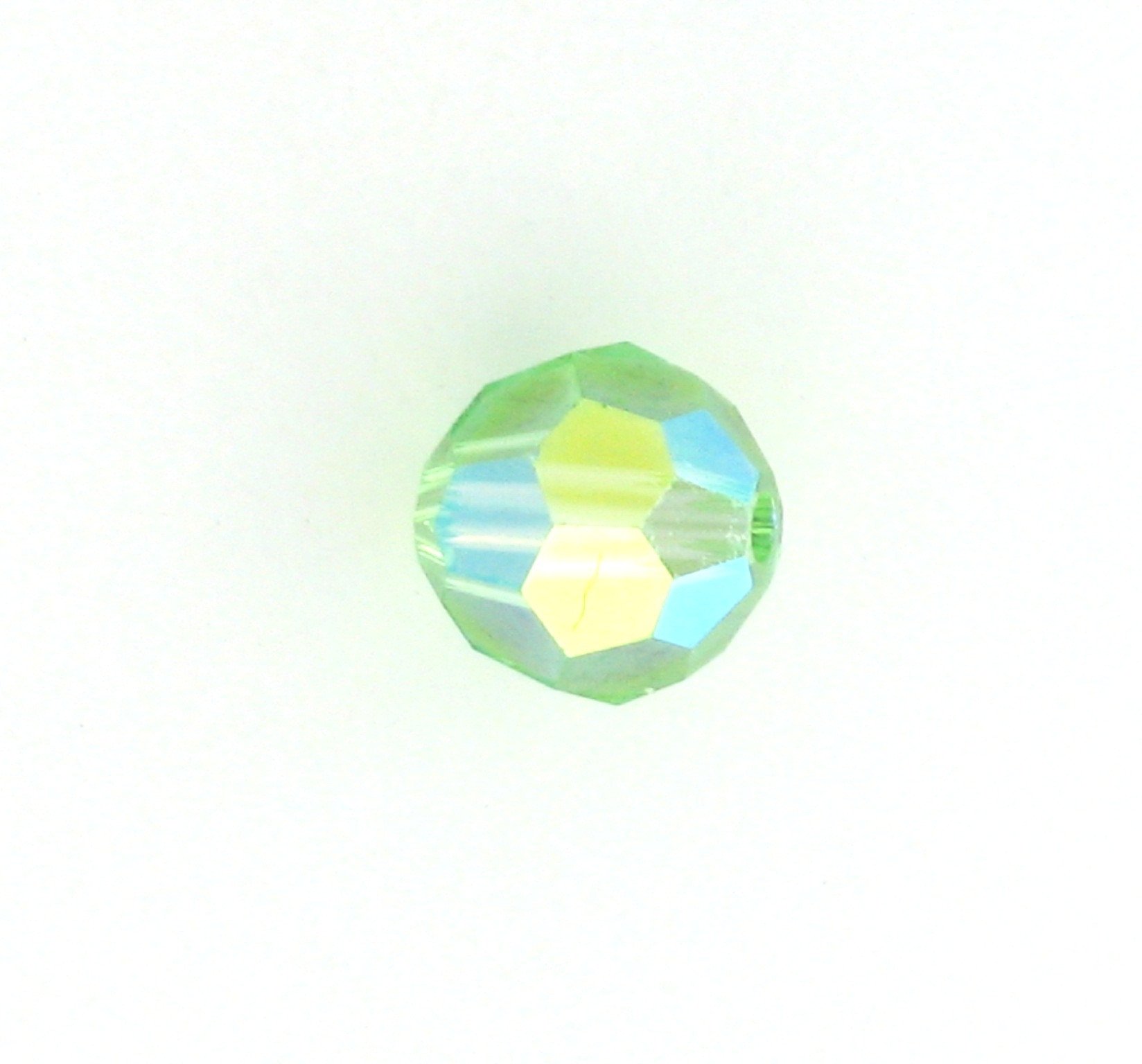 5000 - 7mm Swarovski Round Crystal Bead- Peridot AB 5000 - 7mm Swarovski Round Crystal Bead- Peridot AB