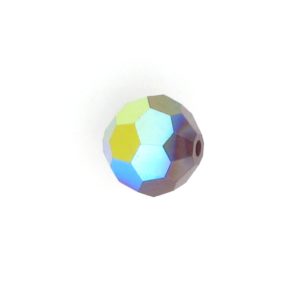 5000 - 7mm Swarovski Round Crystal Bead - Siam AB 5000 - 7mm Swarovski Round Crystal Bead - Siam AB