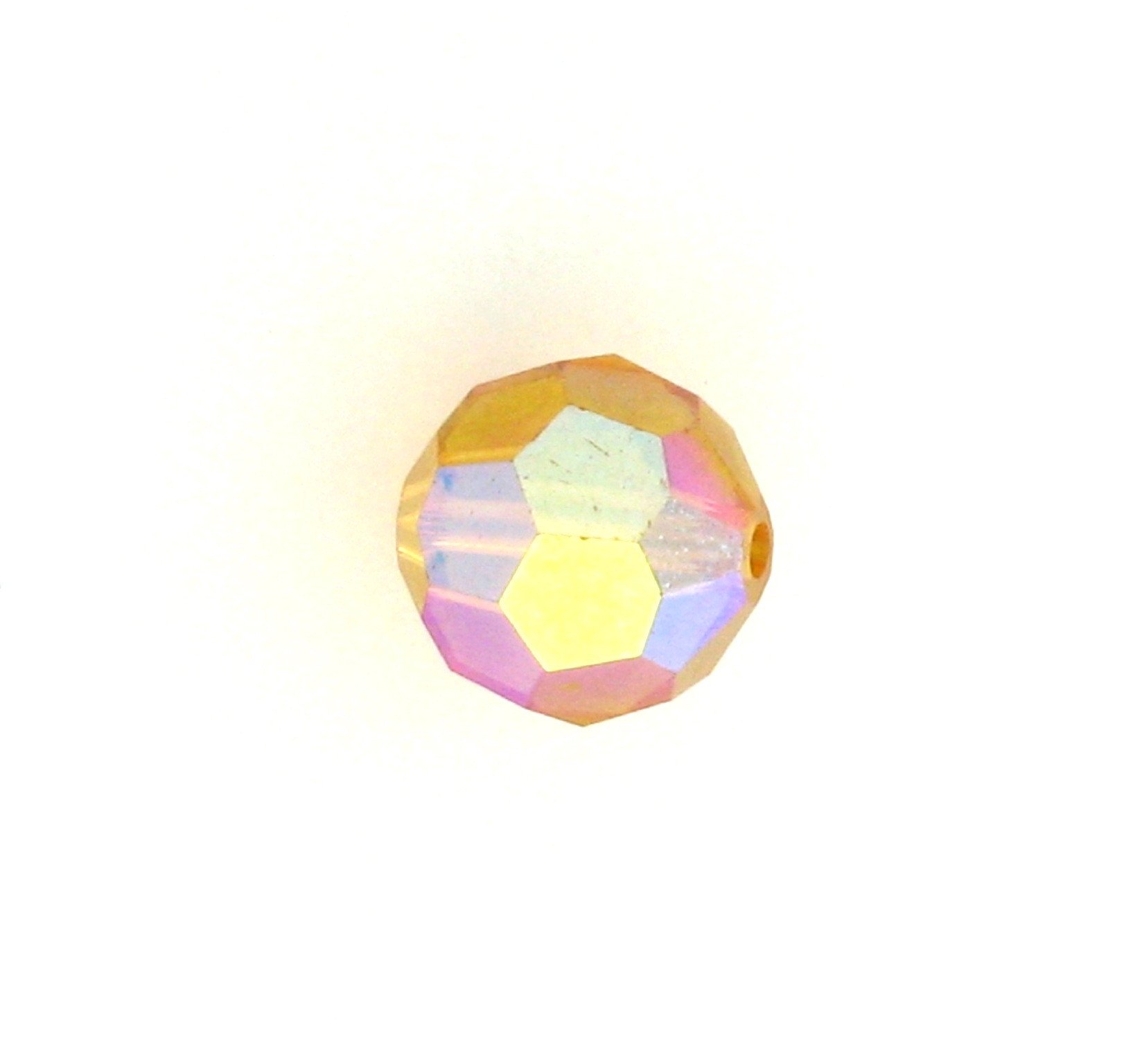 5000 - 7mm Swarovski Round Crystal Bead - Topaz AB 5000 - 7mm Swarovski Round Crystal Bead - Topaz AB