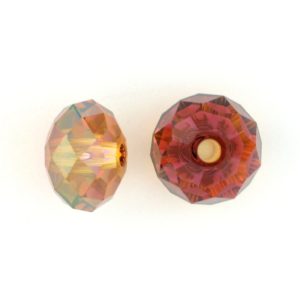 5041 - 12mm Swarovski Briolette Beads (Large Hole) - Copper 5041 - 12mm Swarovski Briolette Beads (Large Hole) - Copper