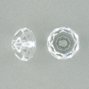5041 - 12mm Swarovski Briolette Beads (Large Hole) - Crystal 5041 - 12mm Swarovski Briolette Beads (Large Hole) - Crystal