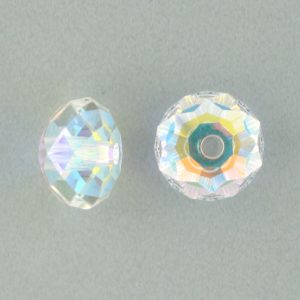 5041 - 12mm Swarovski Briolette Beads (Large Hole) - Crystal AB 5041 - 12mm Swarovski Briolette Beads (Large Hole) - Crystal AB