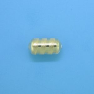 1078 - 6.2x13mm Gold Filled Fancy Bead