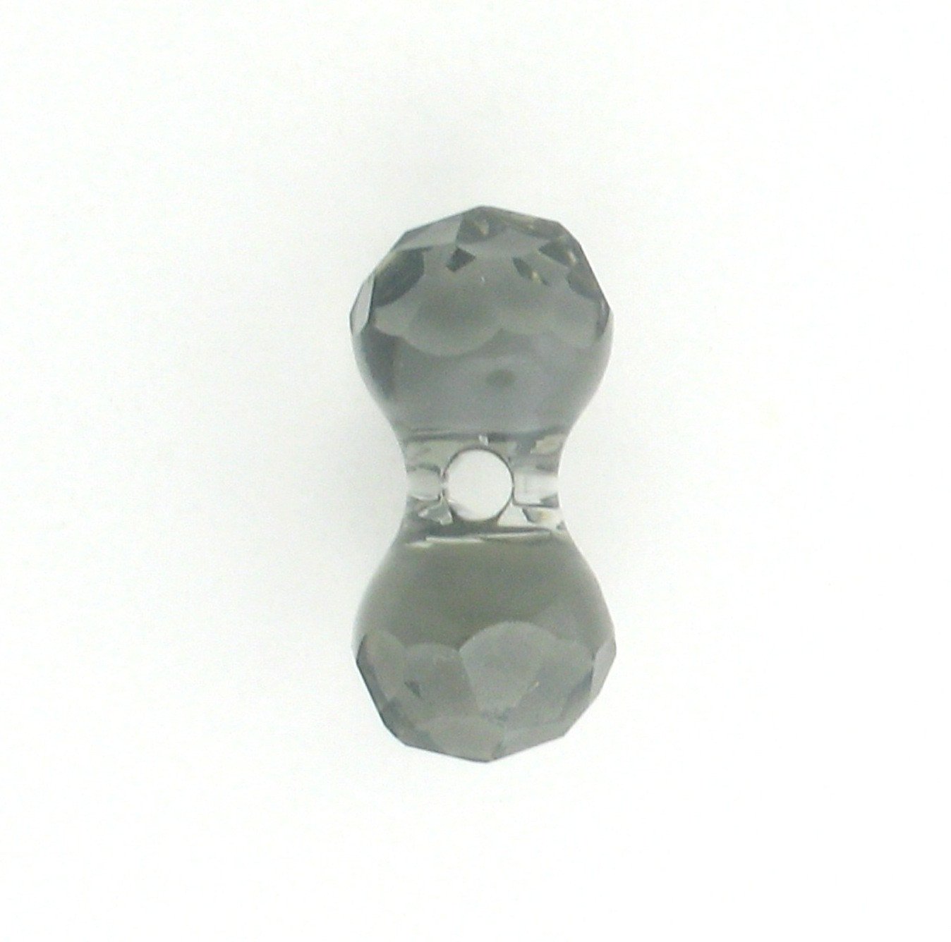 5150 - 11x6mm Swarovski Crystal Modular Bead - Black Diamond 5150 - 11x6mm Swarovski Crystal Modular Bead - Black Diamond