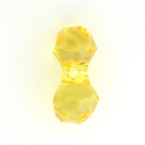 5150 - 11x6mm Swarovski Crystal Modular Bead - Light Topaz 5150 - 11x6mm Swarovski Crystal Modular Bead - Light Topaz