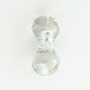 5150 - 15x7mm Swarovski Crystal Modular Bead - Silver Shadow 5150 - 15x7mm Swarovski Crystal Modular Bead - Silver Shadow